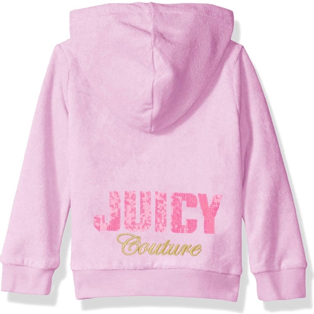 Juicy Couture Girls' 2 Pieces Hoody Pants … - Picture 2 of 3